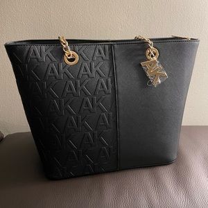 Anne Klein Black Handbag